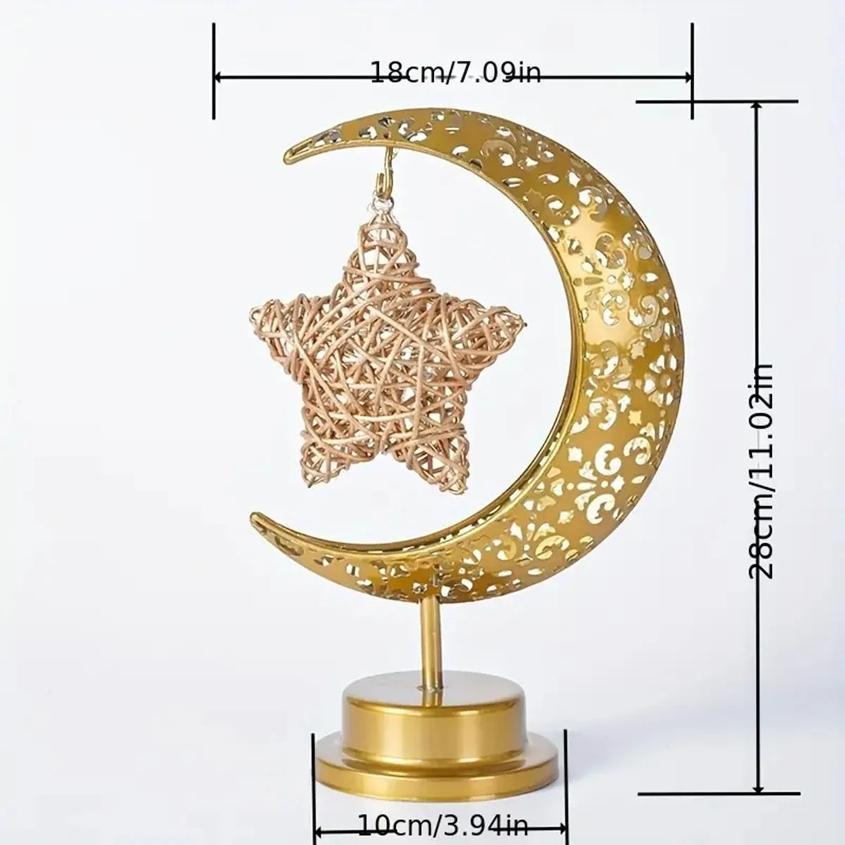 Ramadan 2025 Crescent Lamp